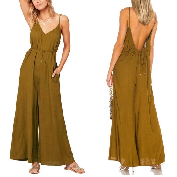 l*space Pants & Jumpsuits Lspace Ryan Jumper Moss Size Small Long